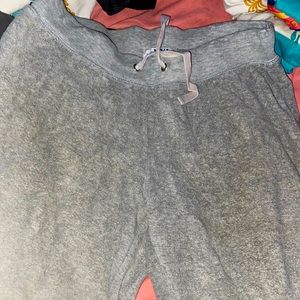 Gray joggers